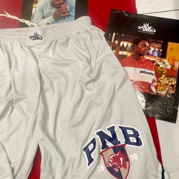 PNB Nation Vintage Uptown Shorts Sz L - Picture 5 of 11